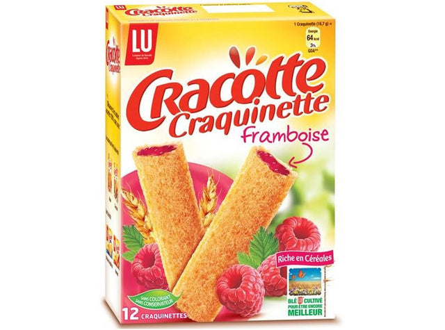 Craquinettes Gout Framboise