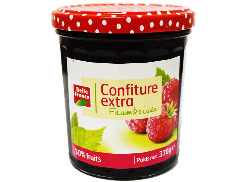 Confiture extra de framboises