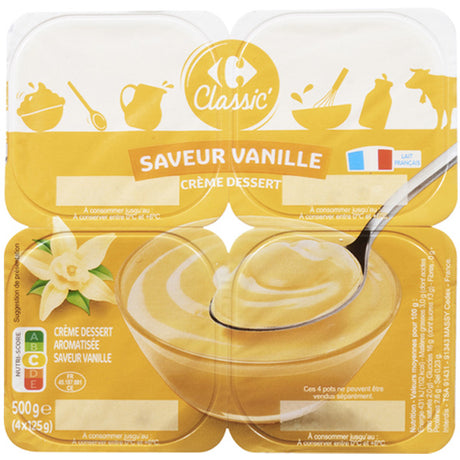 Creme Dessert A La Vanille