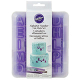 CUTOUTS ALP/NUMBER CUTTERS 42PCS 417-7554 (#66371)