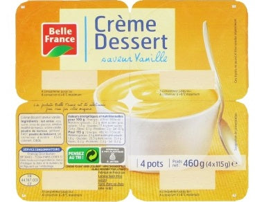 Creme Dessert A La Vanille