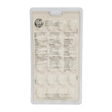 HLW MINI SKULL PLASTIC CANDY MOULD 16CAV 2115-3812 (#67238)