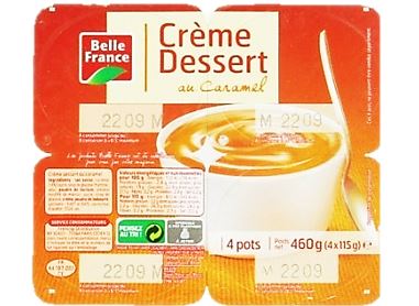 Creme Dessert Au Caramel