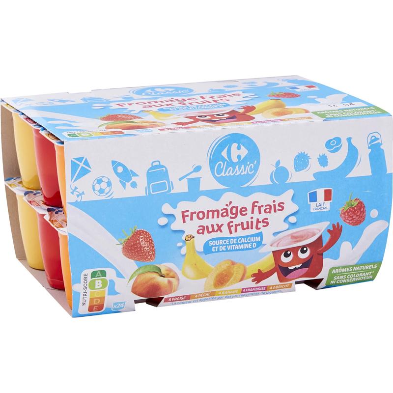 Fromage Frais Aux Fruits