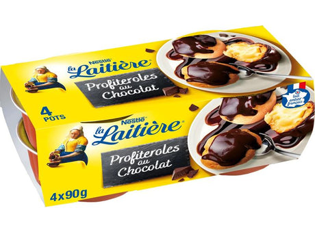 Profiterolles Au Chocolat La Laitiere