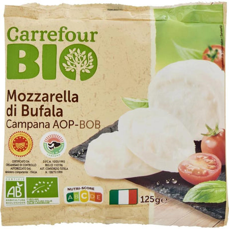 Mozzarella Bio Di Bufala Campana Aop