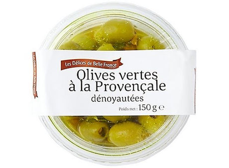 Olives Vertes A La Provencale Denoyautees