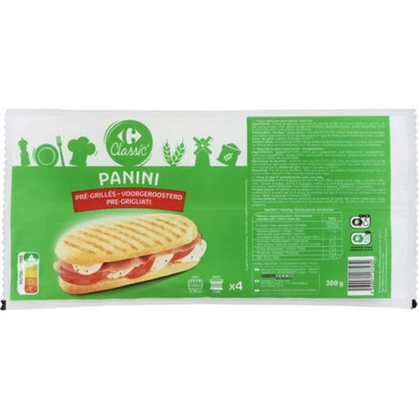 Pains Panini Pre-Grilles