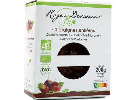 Marrons Bio Cuits Emballes Sous Vide