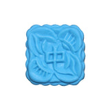 mooncake plastic mould square 4cav (#8730)