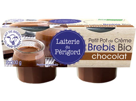 Cremes Au Lait De Brebis Saveur Chocolat