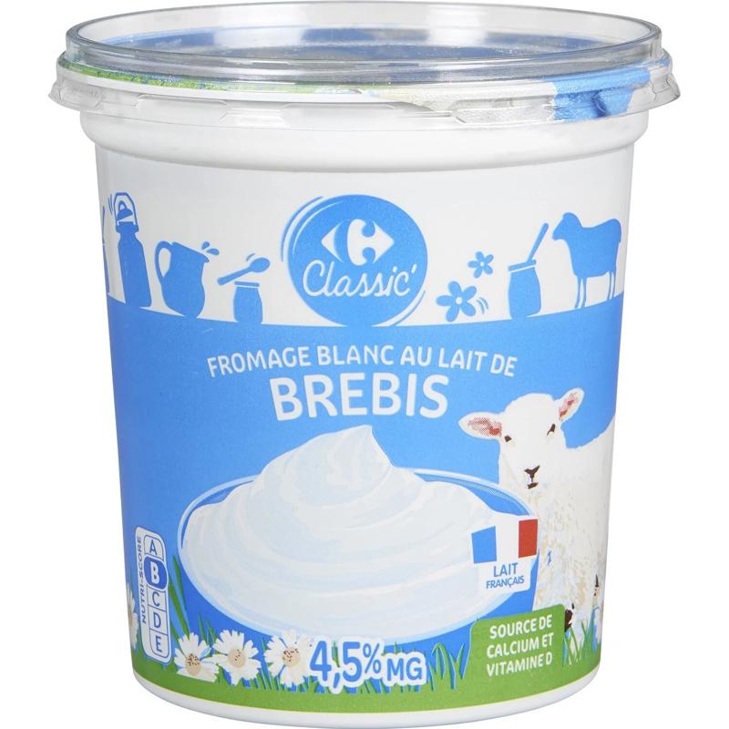Fromage Blanc Au Lait De Brebis