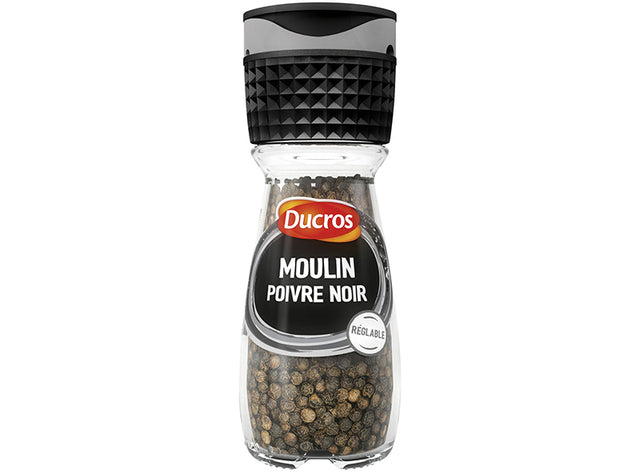 Moulin De Poivre Noir En Grains Force 6