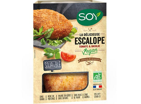Escalope Vegan Tomate & Basilic Bio