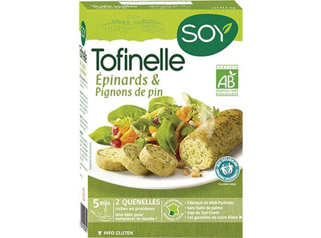 Tofinelle Epinards & Pignons De Pin Bio