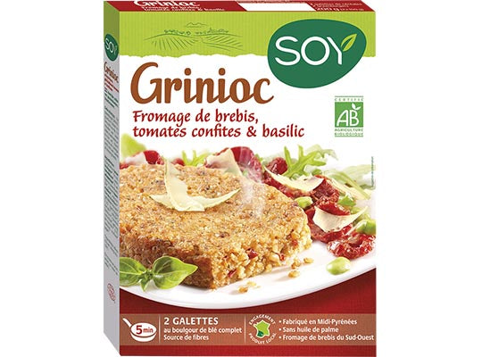 Grinioc Fromage De Brebis, Tomates Confites & Basilic Bio