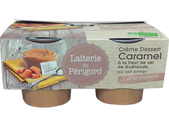 Creme Dessert Caramel A La Fleur De Sel De Guerande Bio