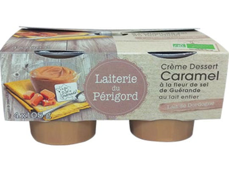 Creme Dessert Caramel A La Fleur De Sel De Guerande Bio