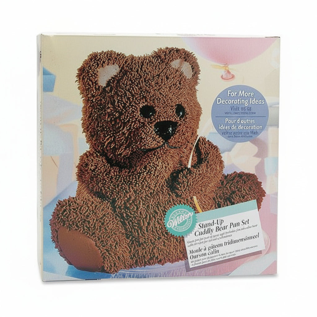 PAN SET CUDDLY BEAR 3D (#9533)