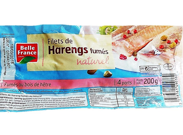 Filets De Hareng Fumes Au Naturel