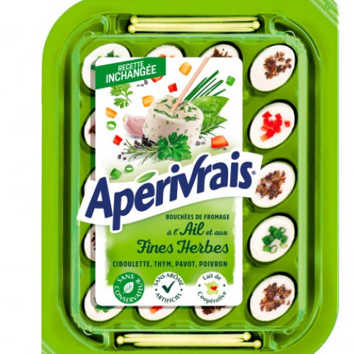 Bouchees De Fromage Frais Ail Et Fines Herbes