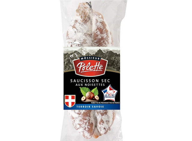 Saucisson Sec De Savoie Aux Noisettes