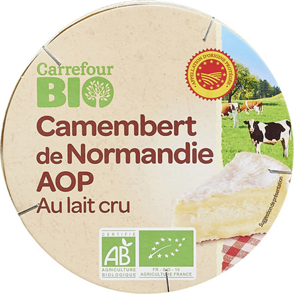 Camembert De Normandie Aop Au Lait Cru Bio