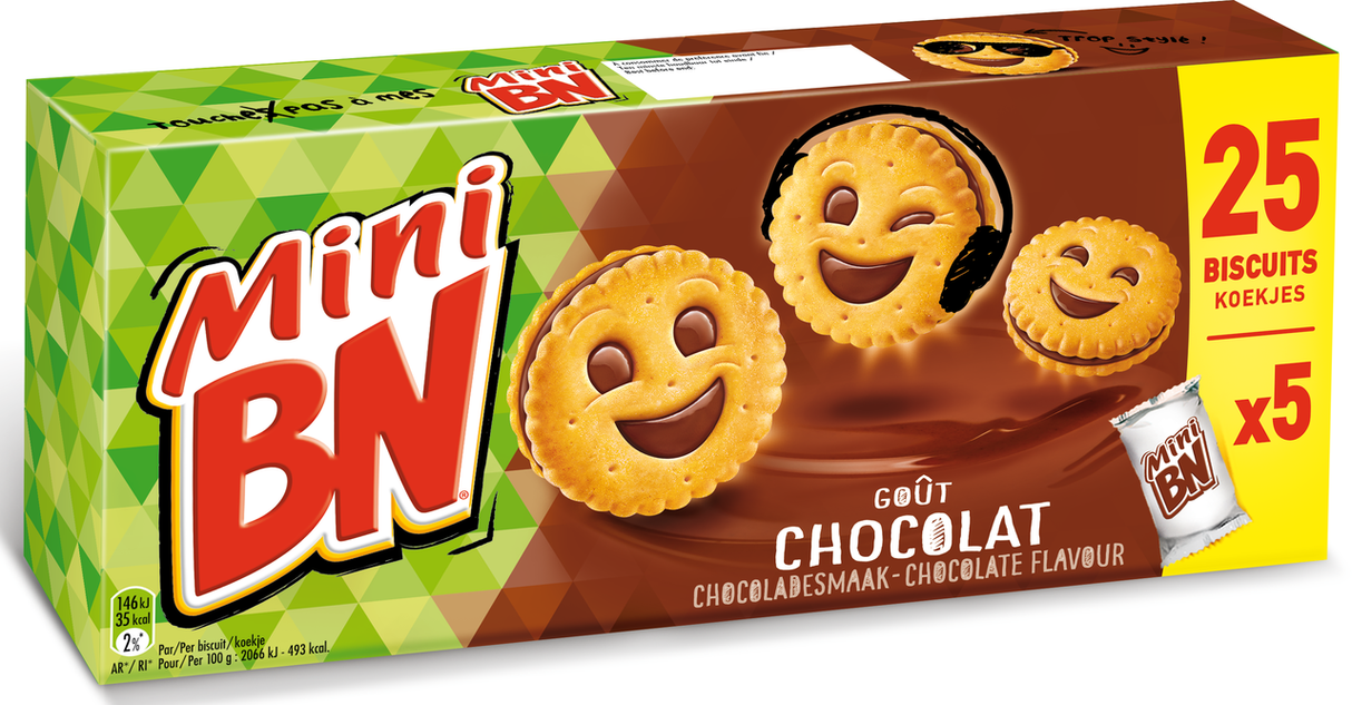 MINI CHOCOLATE BISCUITS 175G (#122332)