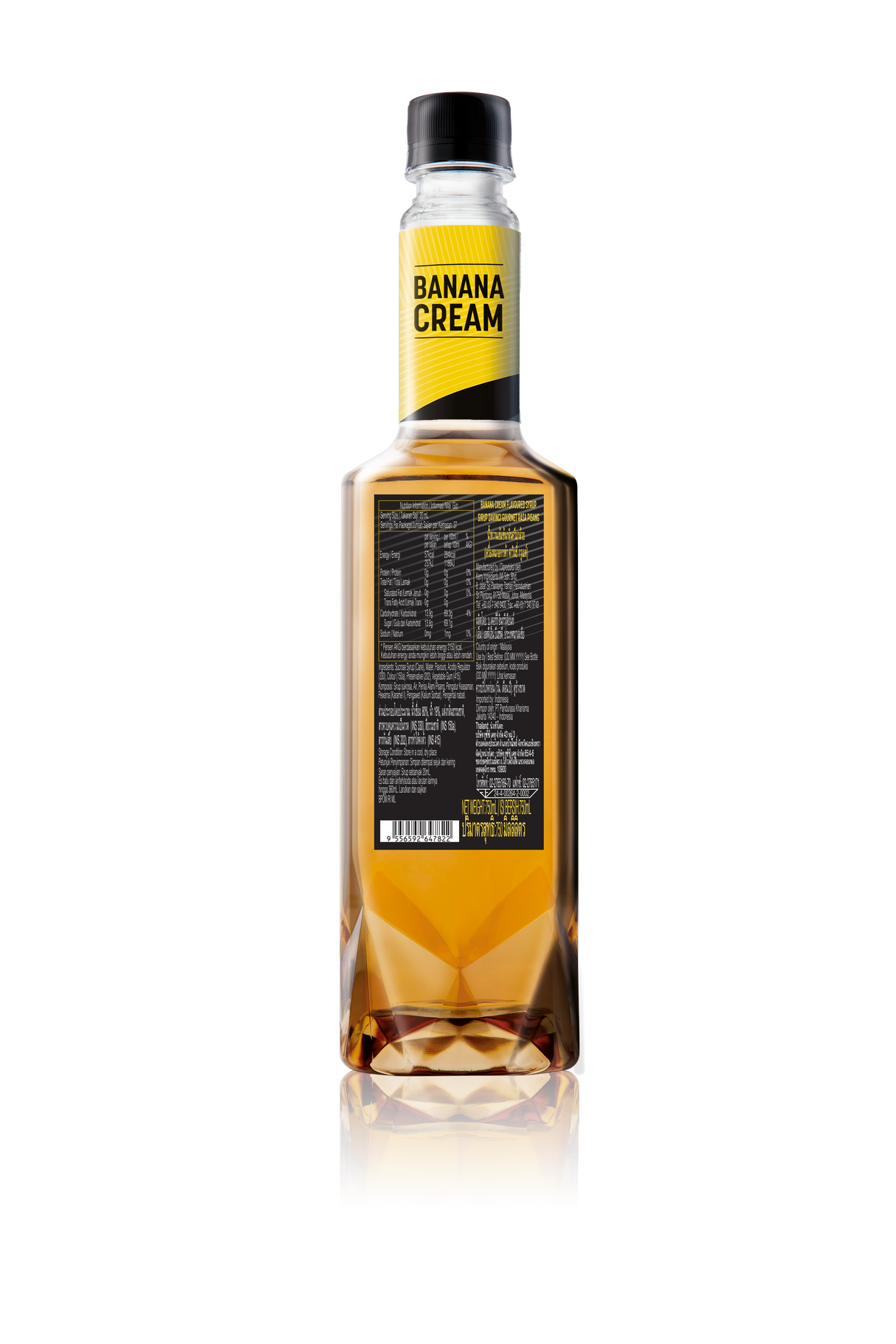 BANANA CREAM SYRUP 750ML (#111674)