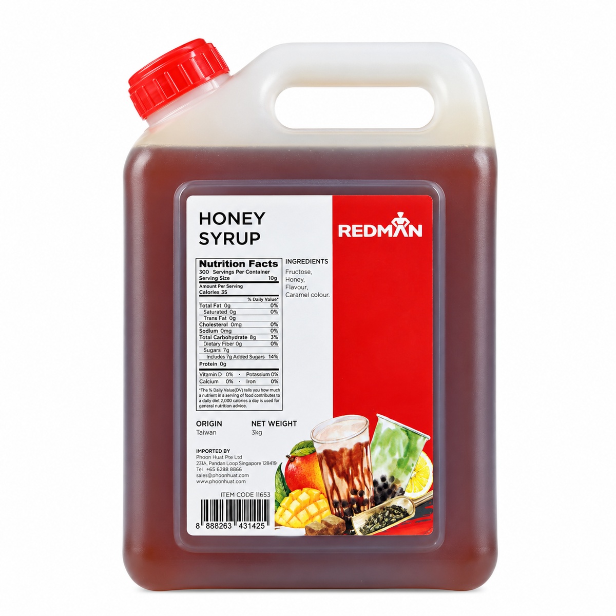 HONEY SYRUP 3KG (#11653)