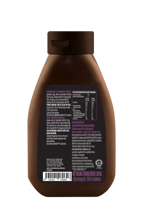 CHOCOLATE SAUCE 500ML (#128435)