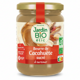 ORGANIC SWEETENED CREAMY PEANUT BUTTER 500G (#123945)