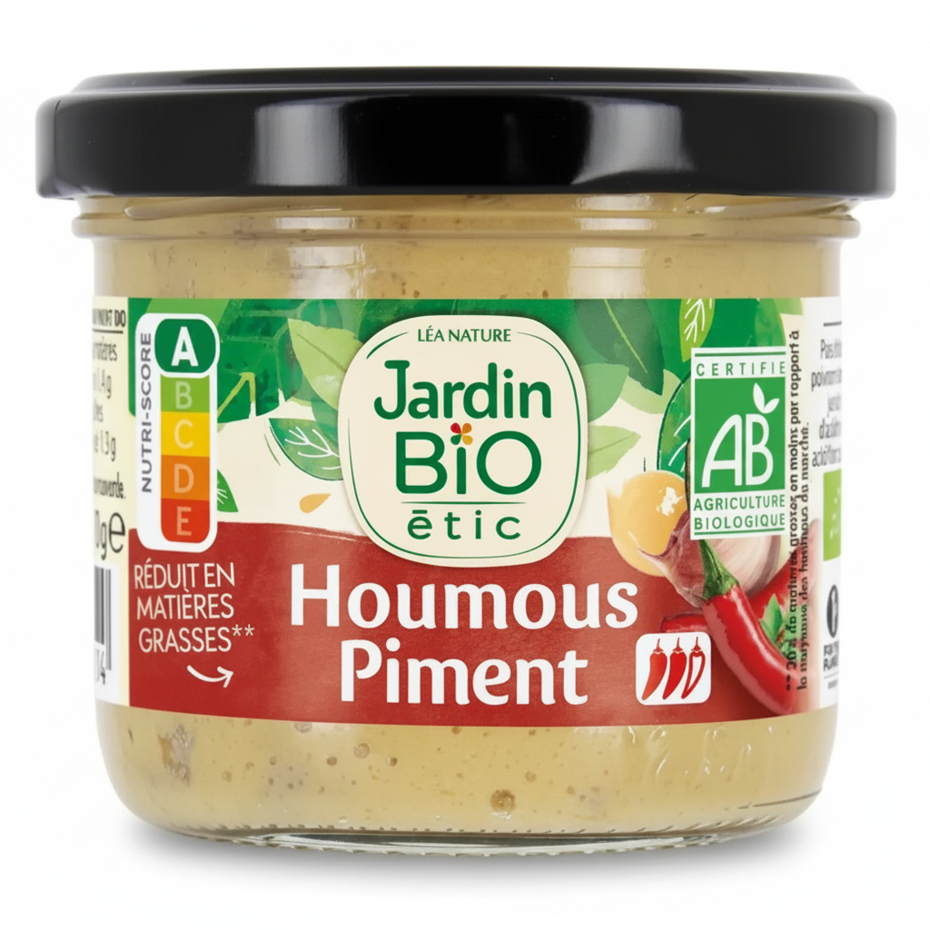 organic sweet pepper hummus 110g (#124138)