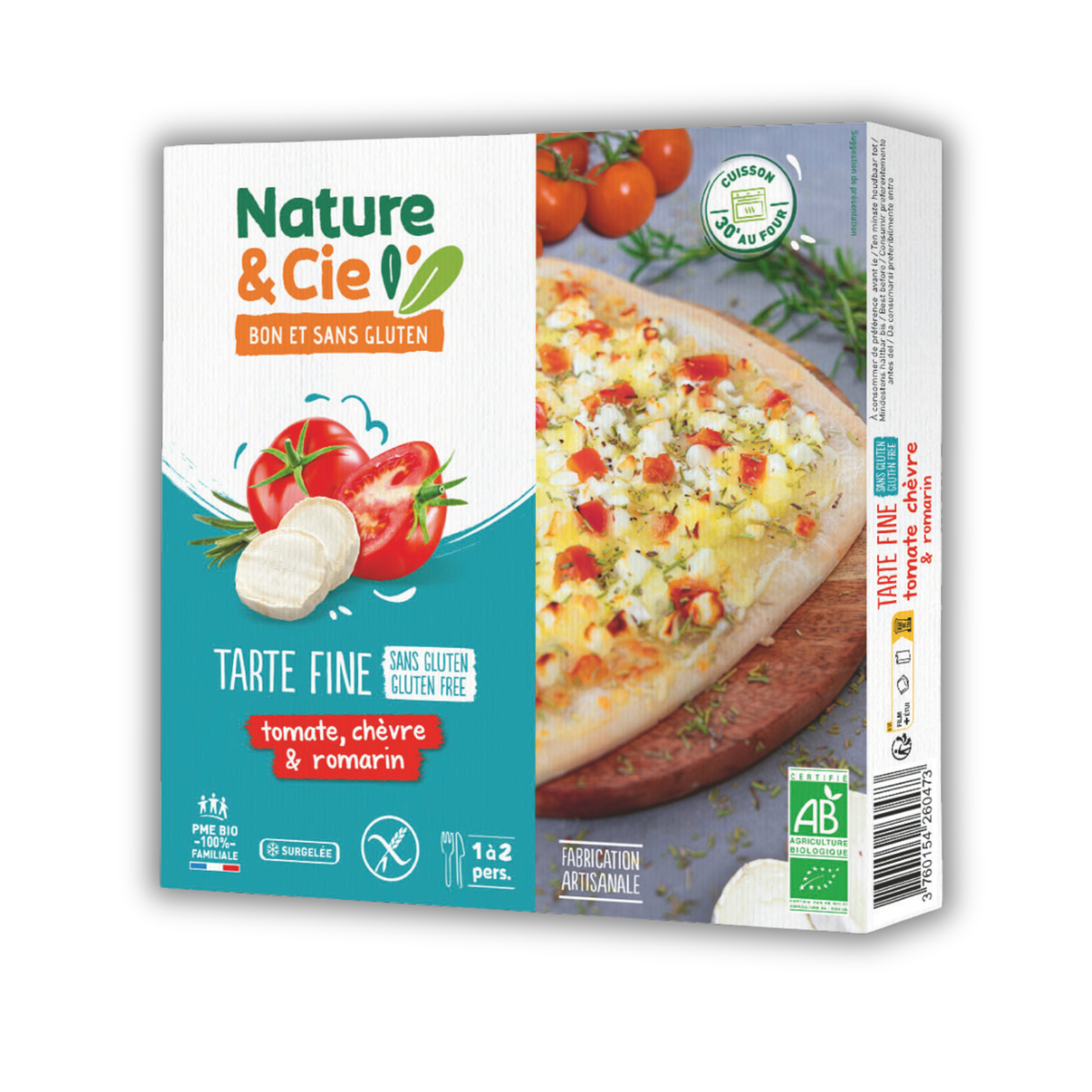 FRZ GOAT CHEESE TART 350G (#125252)