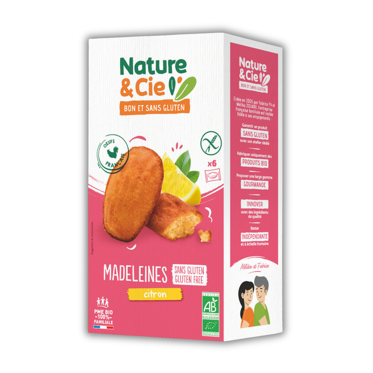 CAKE LEMON MADELEINES 150G (#125234)