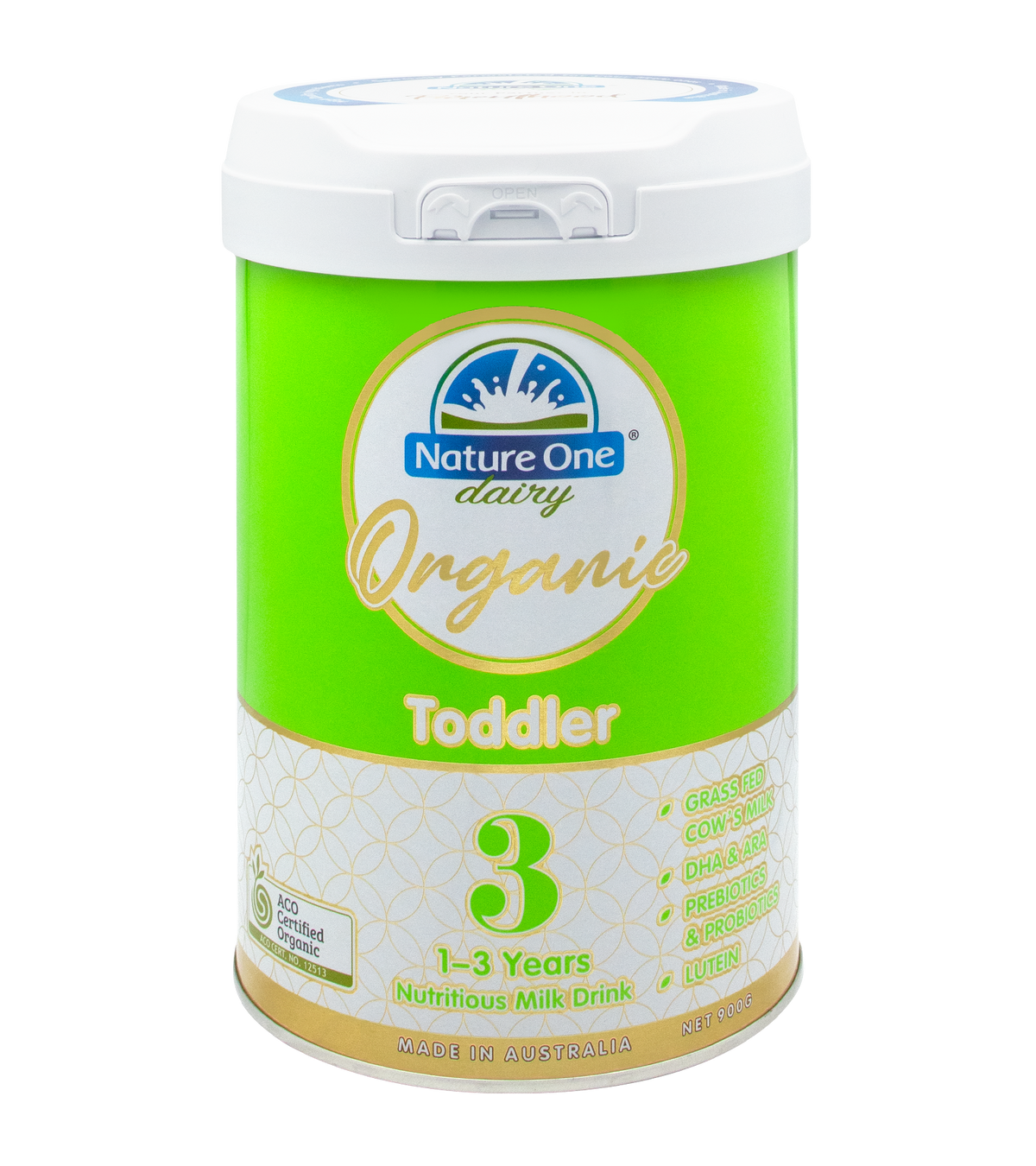 ORGANIC TODDLER NUTRITIOUS MILK DRINK STEP 3 900G (1-3 YEARS) (#128816)