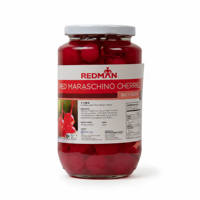 MARASCHINO CHERRY- RED 26OZ (#15112)