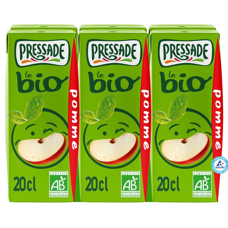 ORGANIC APPLE JUICE 20CL (#118443)