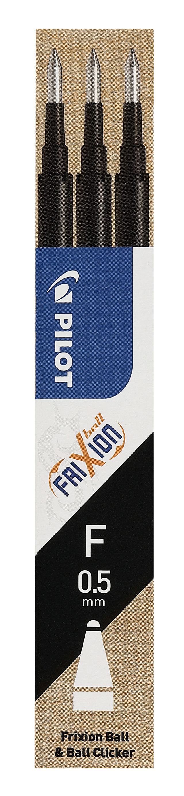 STN FRIXION BLACK 3 REFILL 0.5MM (#126204)