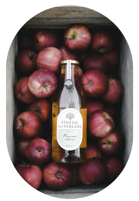 100% PURE CLEAR APPLE JUICE 1L (#128509)