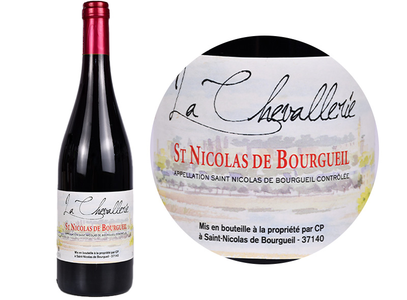  Cabernet Red Wine Saint-Nicolas De Bourgeuil 2021-2022 Bouteille 75cl