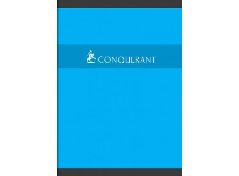 Conquerant NoteBook Blue, 96 sheets, large grids, 21x29.7cm, 70g paper 1pc