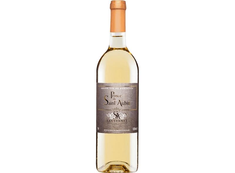 Prince de Saint Aubin S&eacute;millon Sauternes White Wine 2020 Bouteille 75cl