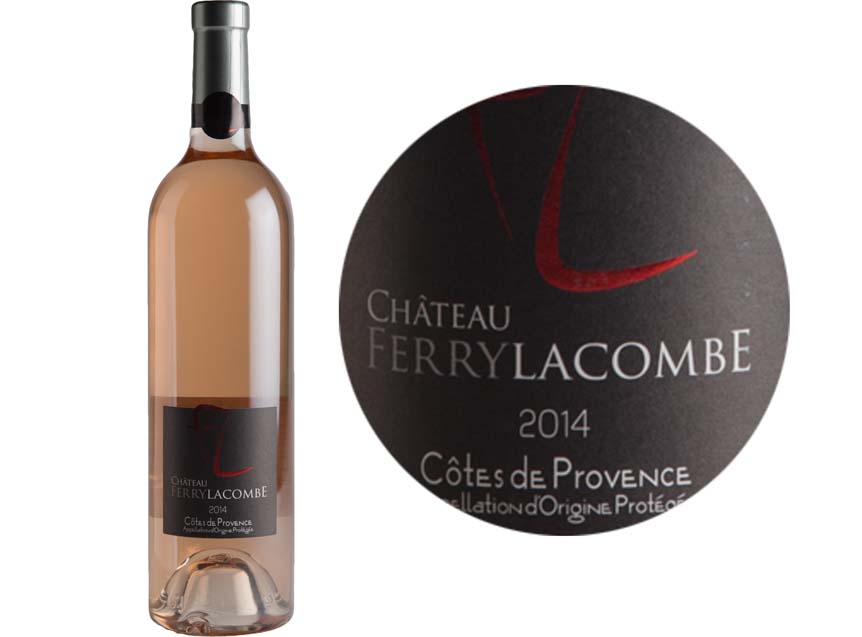 Ch&acirc;teau Ferry Lacombe Cinsault C&ocirc;tes-de-Provence Ros&eacute; Wine 2023 Bouteille 75cl