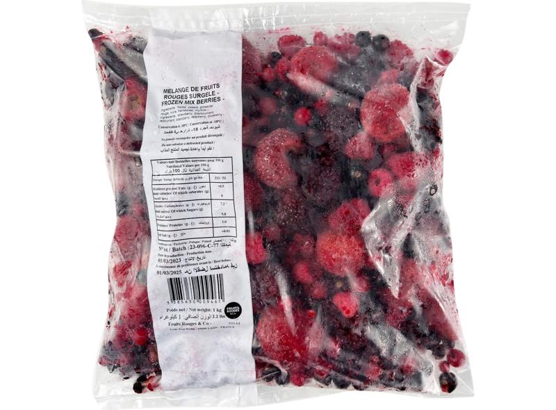 Fruits Rouges & Co Mélange de fruits rouges 1kg