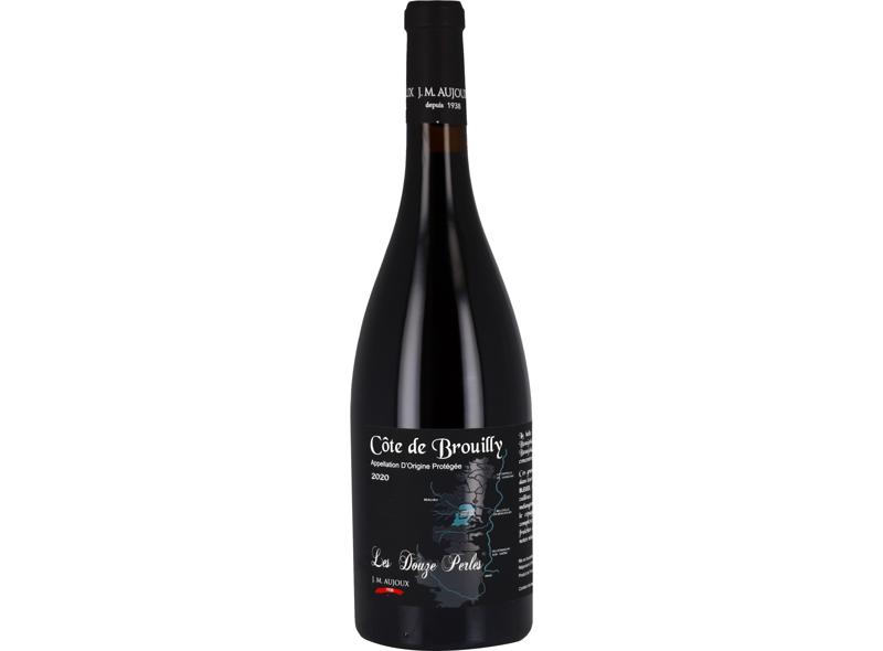 J.M Aujoux Côte de Brouilly rouge 2022 Bouteille 75cl