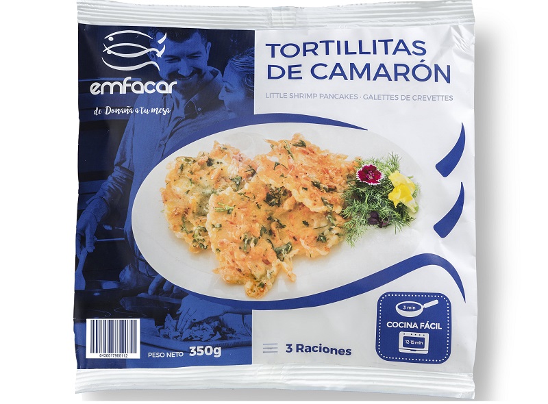 Emfacar Tortillitas De Camar&oacute;n Little Shrimp Pancakes 358g 10-14pcs