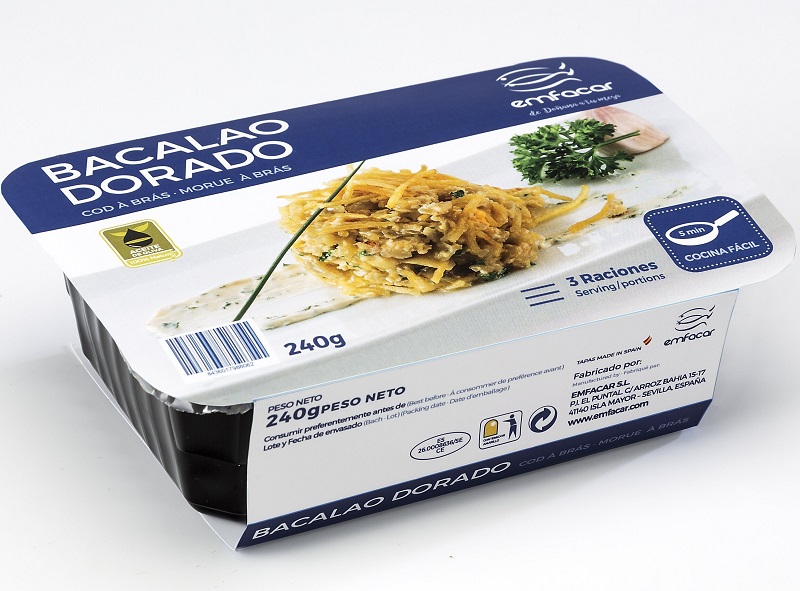 Emfacar Bacalao dorado Morue à Bras 252g