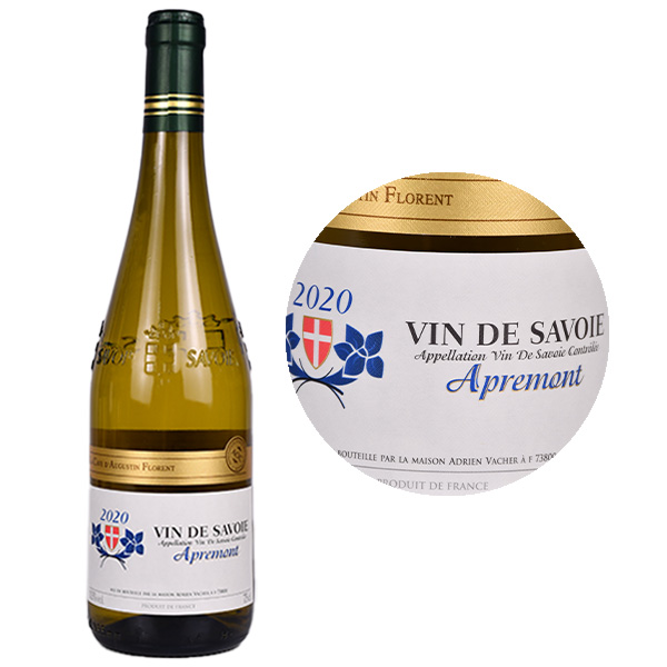 S&eacute;lection A. Florent Jacqu&egrave;res Apremont White Wine 2020-2023 Bouteille 75cl