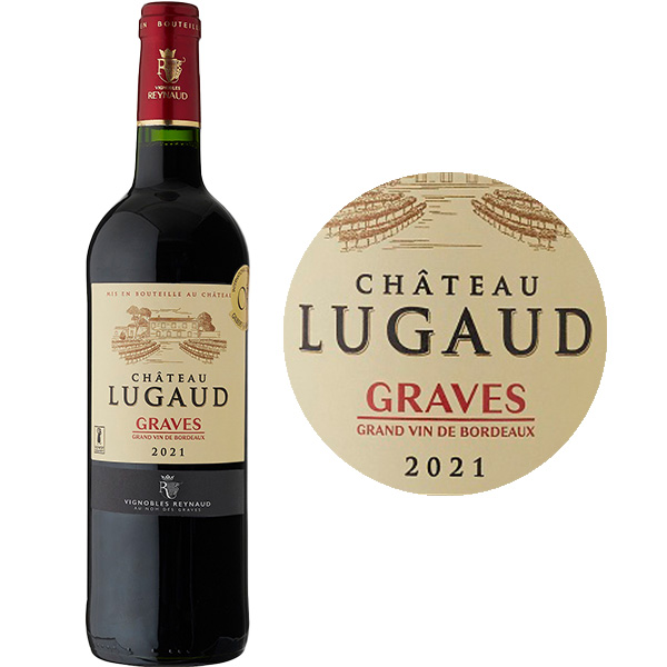 Château Lugaud Graves rouge 2021-2022 Bouteille 75cl